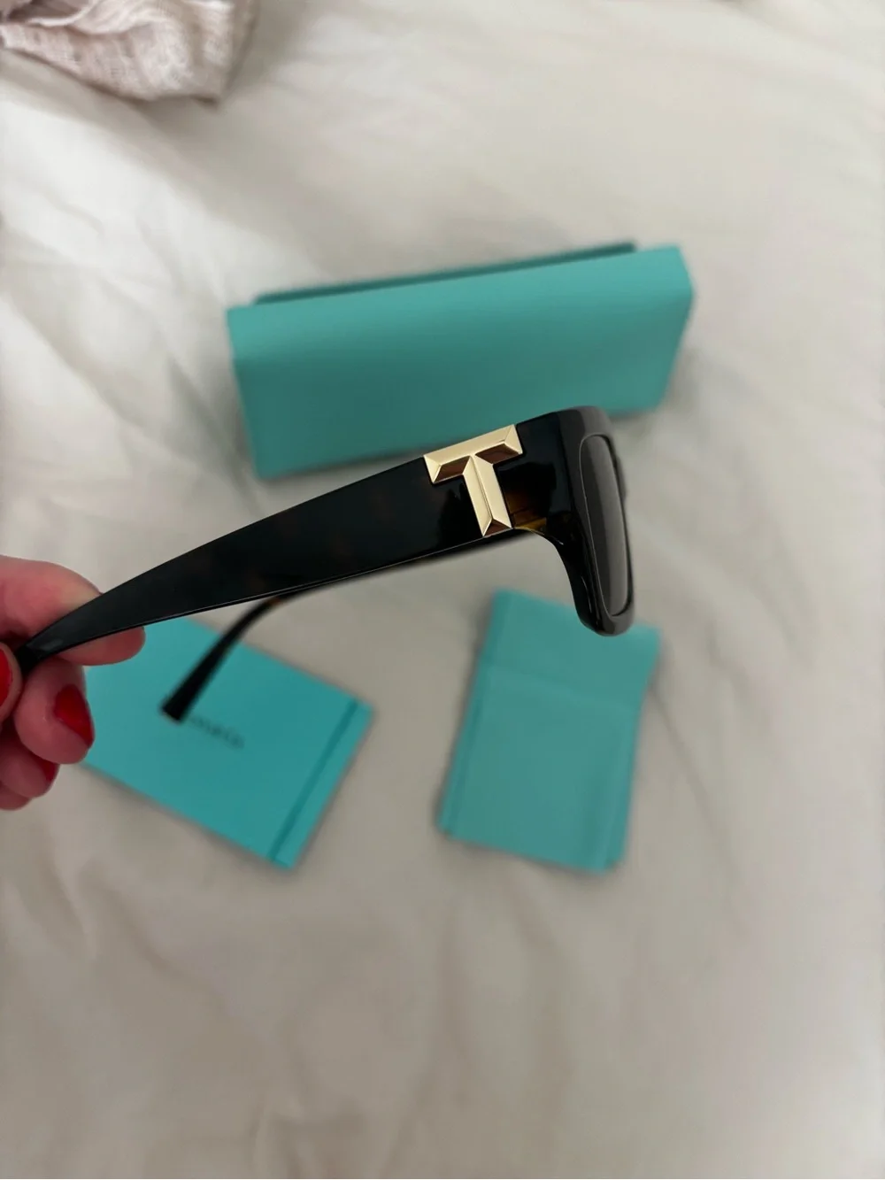 Tiffany & Co. Tortoise Brown Sunglasses